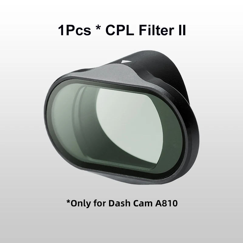 Filtre CPL 70mai d'origine II uniquement pour 70mai Dash Cam A810 70mai Car DVR A810