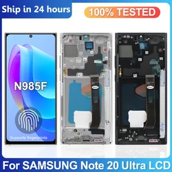 100% Tested Amoled lcd for Samsung Galaxy Note 20 Ultra Display 5G N986B/DS N986U For Note 20 ultra N985F N985F/DS Touch Screen