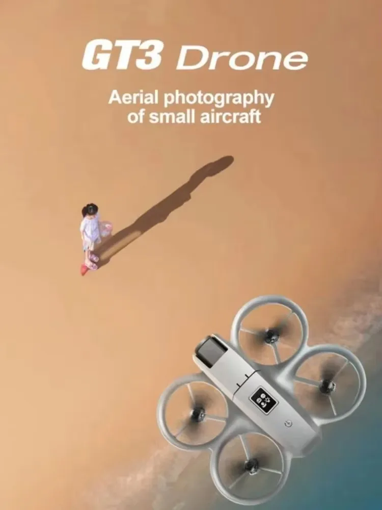 

Оригинальный новый мини-дрон GT3 8K HD с двойной камерой, воздушная интеллектуальная антенна для предотвращения препятствий, оптический поток, четырехосный радиоуправляемый дрон