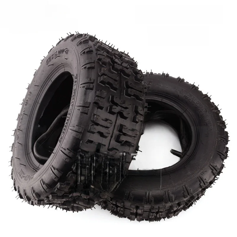 Pneus de 6 pouces avant 4.10-6 arrière 13x5.00-6 chambre à air pneu extérieur pour 47cc 49cc petit ATV Go Kart Mini Quad vélo pièces de motoneige