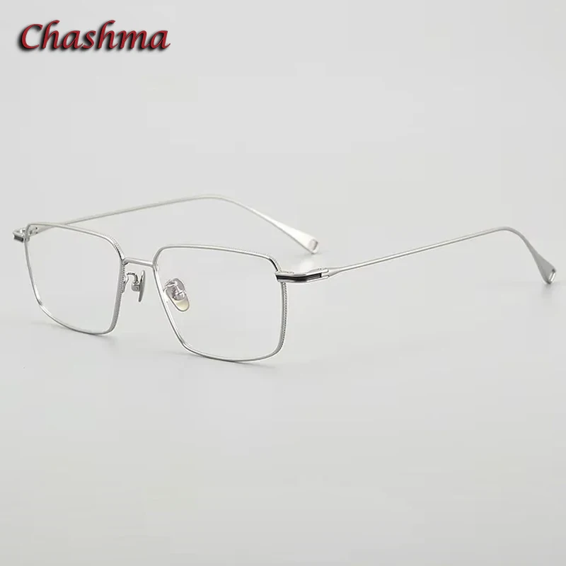 Chashma Men Optical Prescription Glasses Pure Titanium Eyewear For Wide Field Multifocal Progressive Digital Spectacles Lenses