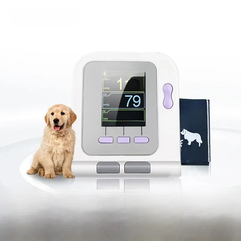 Contec 08a-vet digitales Blutdruck messgerät, Veterinär-/Tiernibp spo2 Sonden tono meter Veterinär