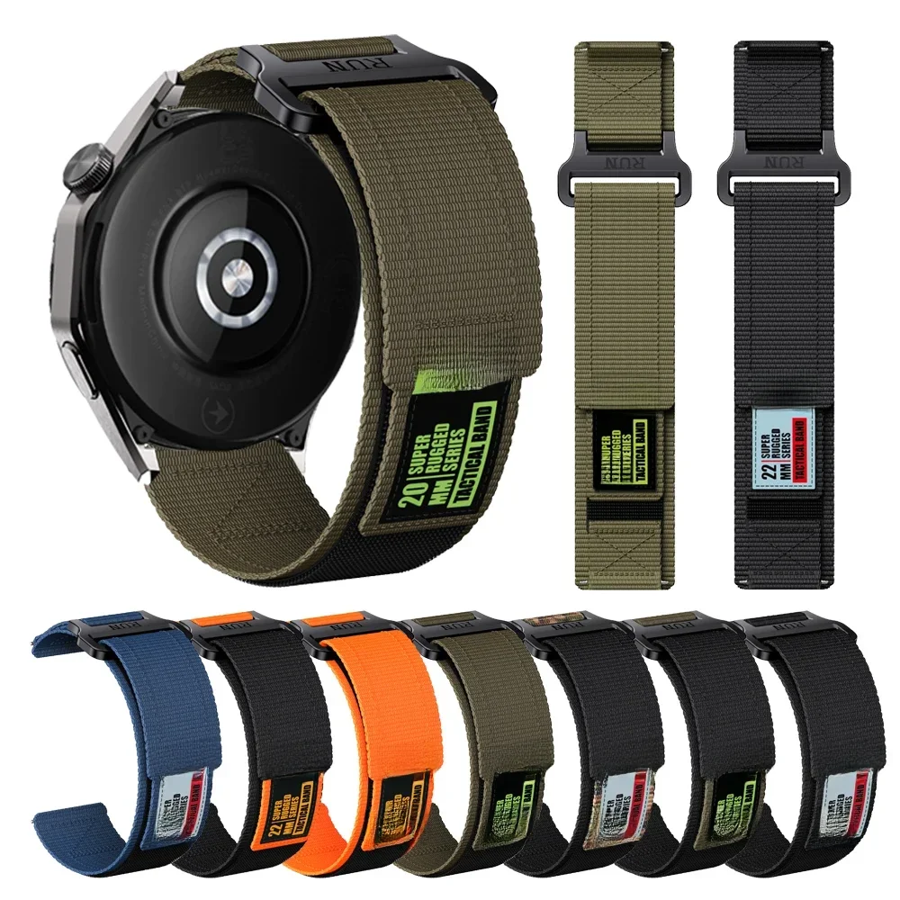 20mm 22mm Easy Fit Nylon Band Voor Garmin Forerunner 165/255/265/965 band Voor Actieve/Vivoactive 4 Armband Venu 3 Horlogeband - afbeelding 2