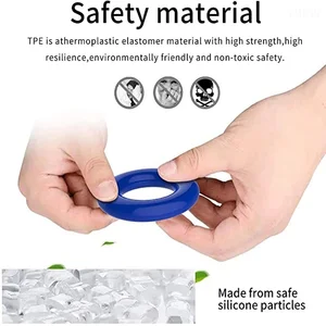 خواتم الديك للرجال مدرب القضيب مرونة عالية طويلة الأمد تأخير الانتصاب تأخير القذف ألعاب الجنس مجموعة 3 قطعة أعلى 8 بيع القضيب الصغير المقنع - No3