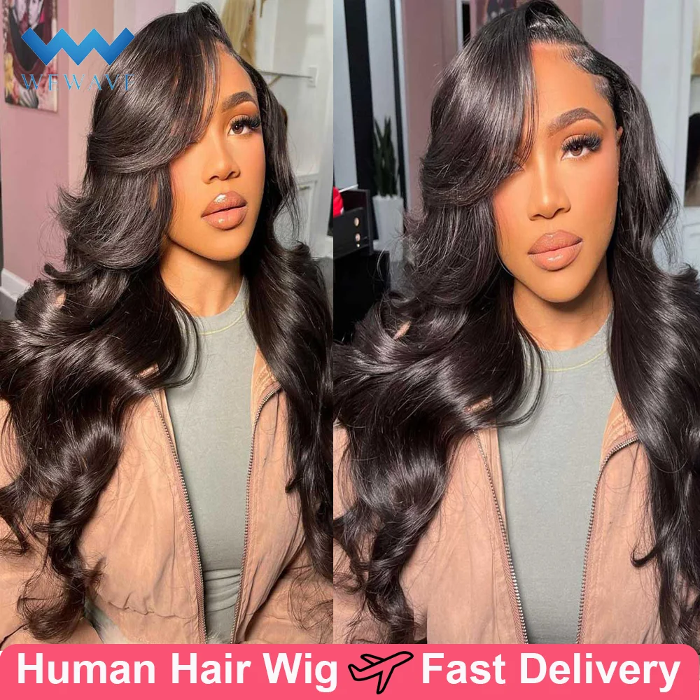 

30 inch 13x6 Body Wave Lace Front Wigs Human Hair Pre Plucked 13x4 Hd Lace Frontal Wig 100% Human Hair Glueless Wigs 180 Density