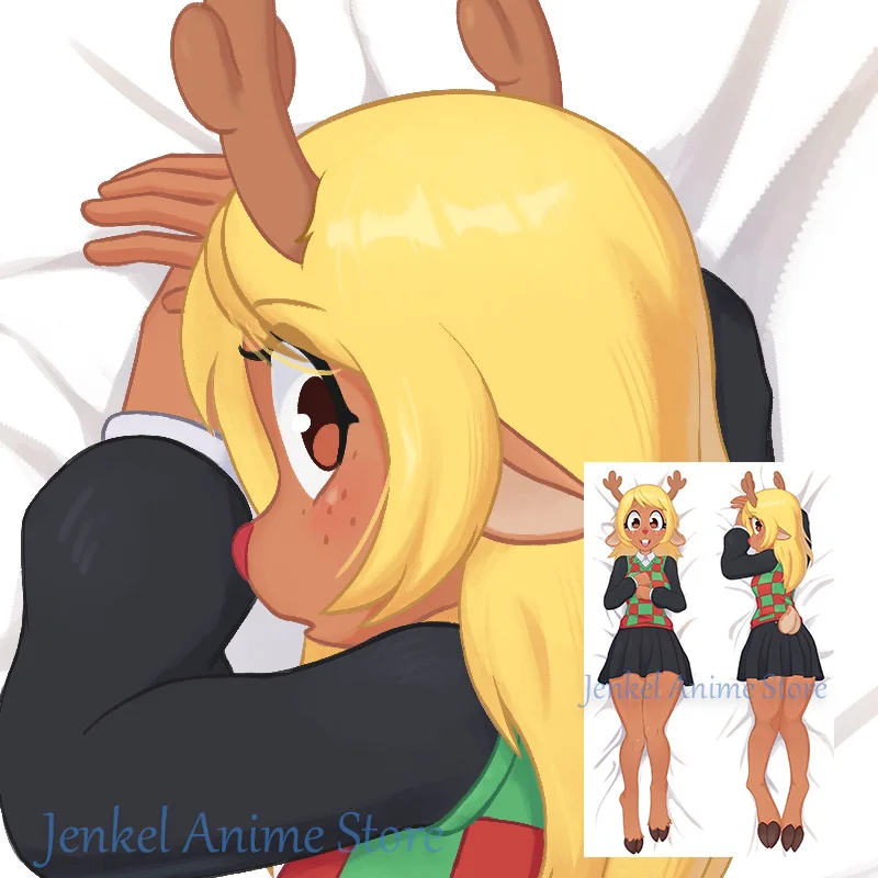 

Наволочка Dakimakura Anime Noelle Holiday в натуральную величину, двухсторонняя наволочка с принтом для тела