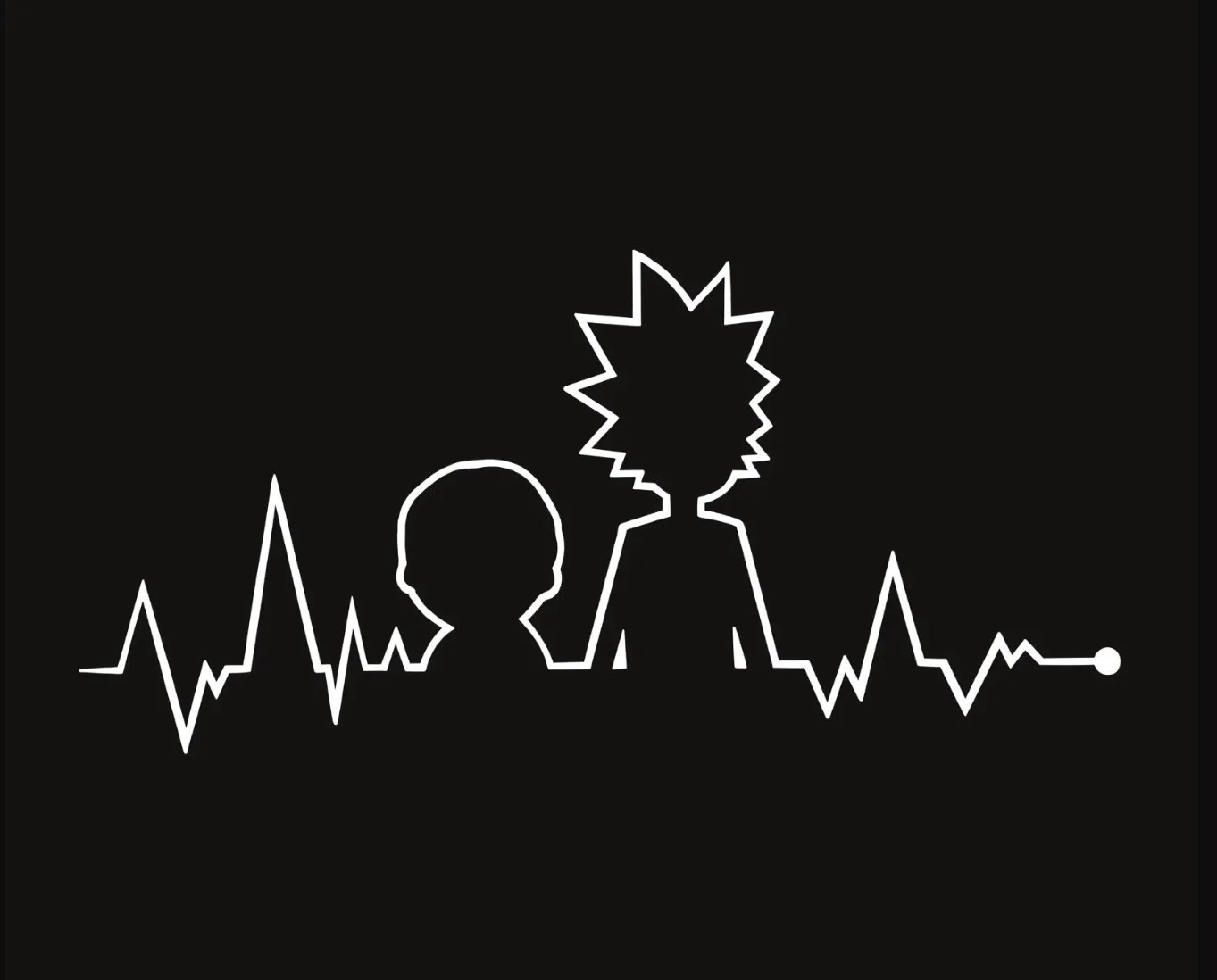 2 pegatinas de vinilo personalizadas de 6x3 pulgadas de Rick y Morty, divertidas de dibujos animados, para ventana de coche o camión JDM