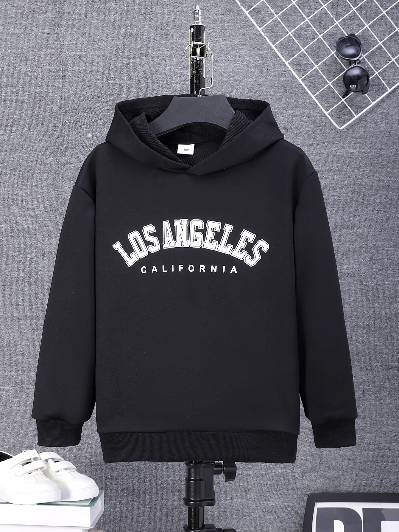 

Trendy Kids LA City Hoodie – "Los Angeles California" Print + Comfortable Fabric for Play & Daily Use