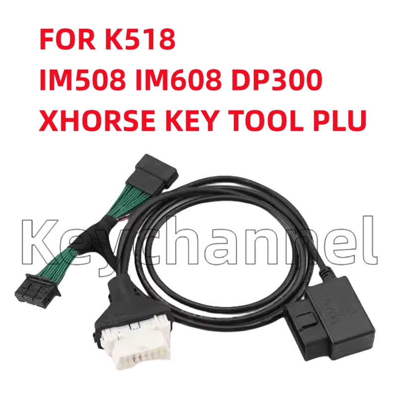 Keychannel Toy30 Cable 8A BA 4A Smart Key Programming Cable for OBDSTAR K518 Xhorse Key Tool Plus for TMLF19T TMLF19D Toyota 30