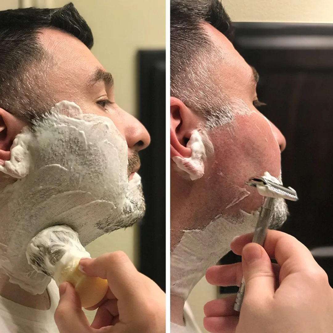 Sapone da barba Proraso-sapone da barba da uomo di eucalipto della migliore qualità