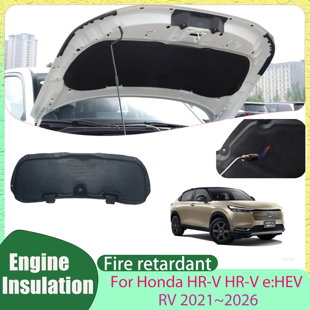 

Теплоизоляционный и звукоизоляционный мат из хлопка для капота и багажника автомобиля Honda HR-V e:HEV RV 2021~2026 (2022, 2023, 2024 2025)