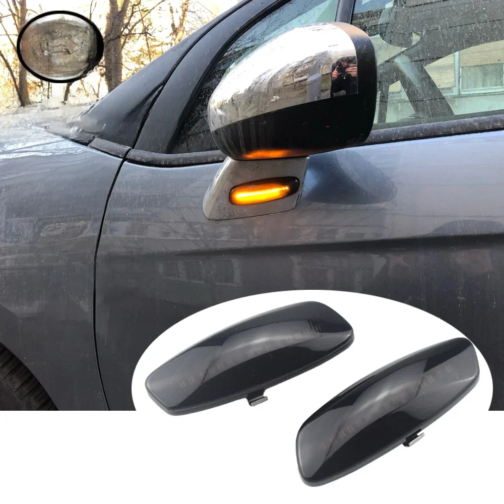 Clignotant Latéral à LED ociamique, pour Cristaux en C4 Picasso C3 C5 DS4 KIT 308 207 3008 5008, 2 Pièces