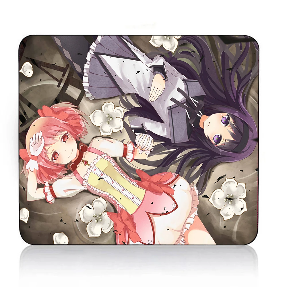 Puella Magi Madoka Magica alfombrilla grande para ratón para juegos alfombrilla para ratón de ordenador alfombrilla para teclado alfombrilla de escritorio alfombrilla para ratón de jugador XXL alfombrilla de oficina