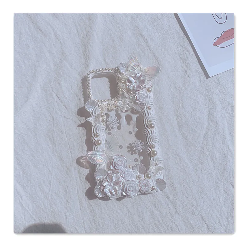 Cream Glue Phone Case DIY Store-made products baroque Style Mobile Phone Case For iPhone 7 8 X 11 12 13 XR Pro For Girl Women Cream Glue Phone Case DIY Store-made products baroque Style Mobile Phone Case For iPhone 7 8 X 11 12 13 XR Pro For Girl Women