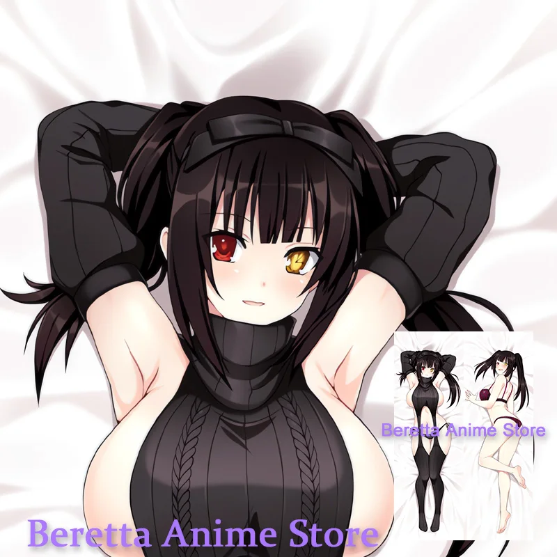 

Dakimakura Anime Kurumi Tokisaki Date A Live Double-Sided Print Life-size Body Pillow Cover