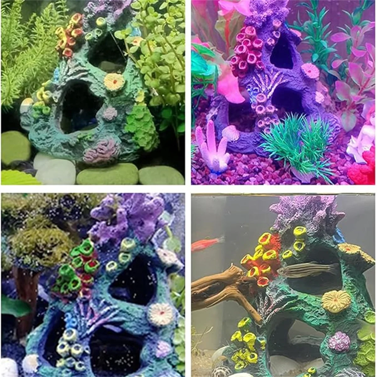 1 Buah Ornamen Akuarium Terumb - Aquarium Marine Rock ulasan dan harga