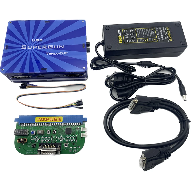 

JAMMA to USB Joypad & SNK DB15 Gamepad Super CBOX V4.0 With External Converter For Any JAMMA Arcade Game PCB SNK Motherboard