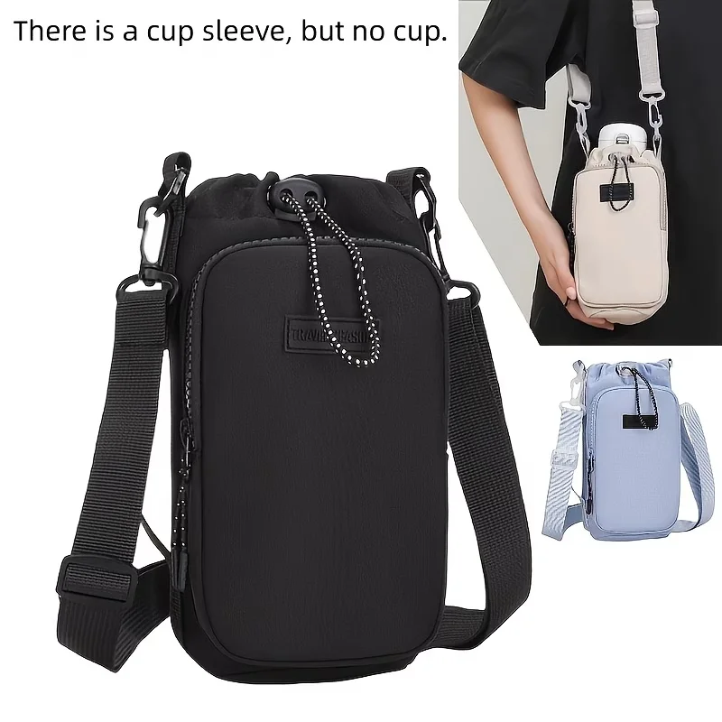 

Термосумка-переноска для бутылок с регулируемым ремнем для прогулок, походов и активного отдыха