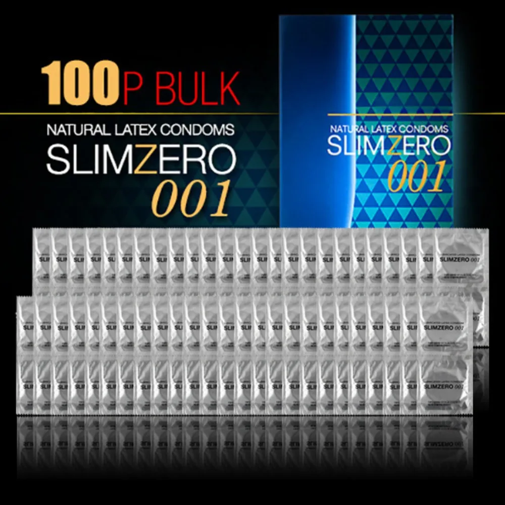 Uniders Slim Zero 001 Ultra Thin Ultra Thin Condom 100P Condom [Unidus] Slimzero 001 Ultra Thin Thin Condom 100P