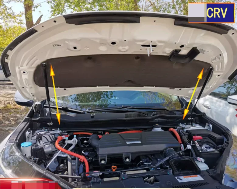 

2 шт. демпфер капота для Honda CRV CR-V MK5 V RW/RT 2016-2022 гг., модификация переднего капота, газовые стойки, подъемная опора, амортизатор, поршневые стержни
