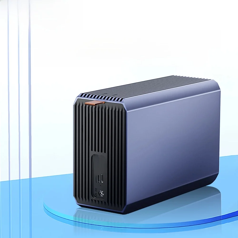 Acasis 2.5/3.5 Inch SATA RAID Storage Enclosure Dual Bay Hard Drive Docking Station SATA TO USB Hard Disk Array z czterema RAID — zdjęcie produktu 7