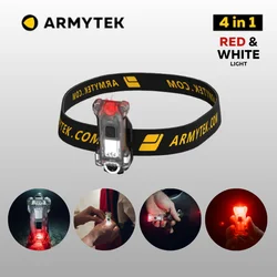 多機能キーホルダー懐中電灯armytek zippy wr (白と赤) 充電式ミニトーチ