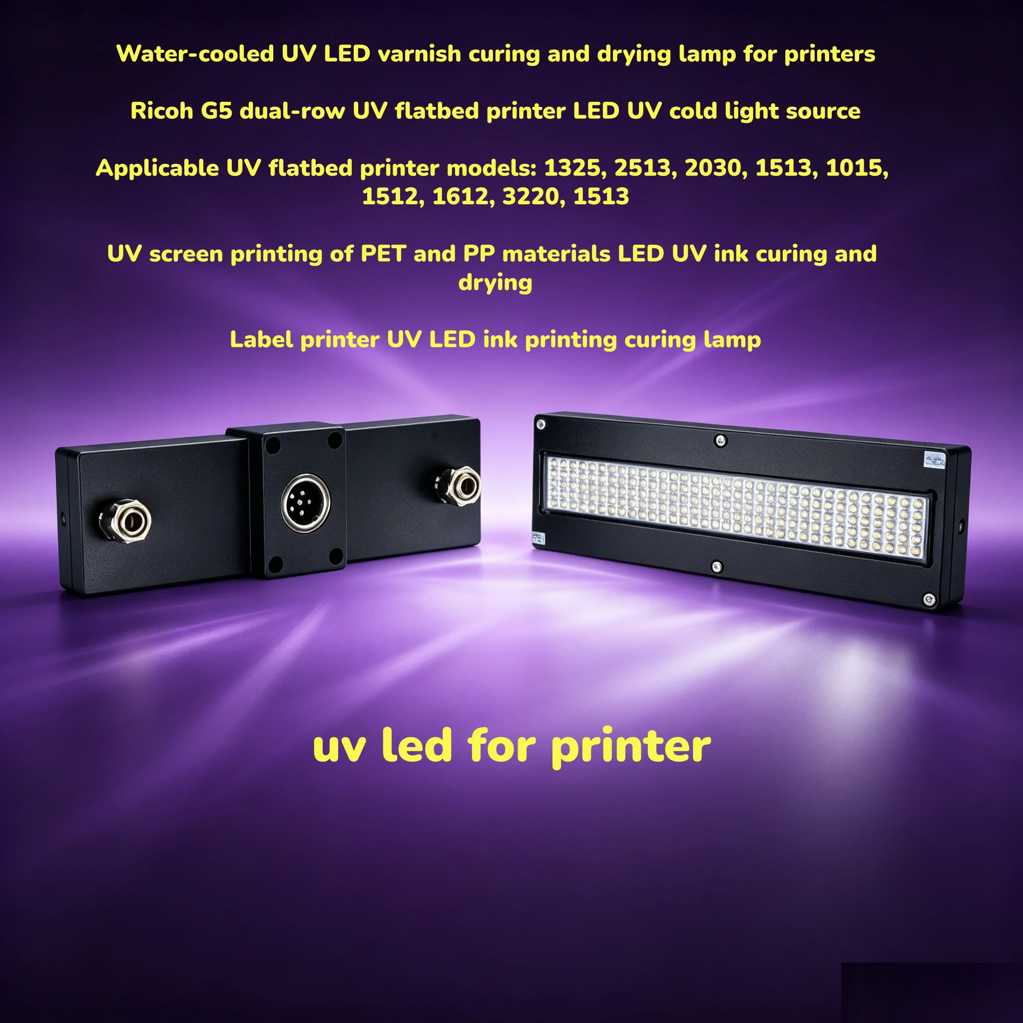 

180*20mm UV Lamp for UV Lamp Retrofit UV Flatbed Printer UV Screen Printing Machine UV Adhesive Curing Label Printing Machine