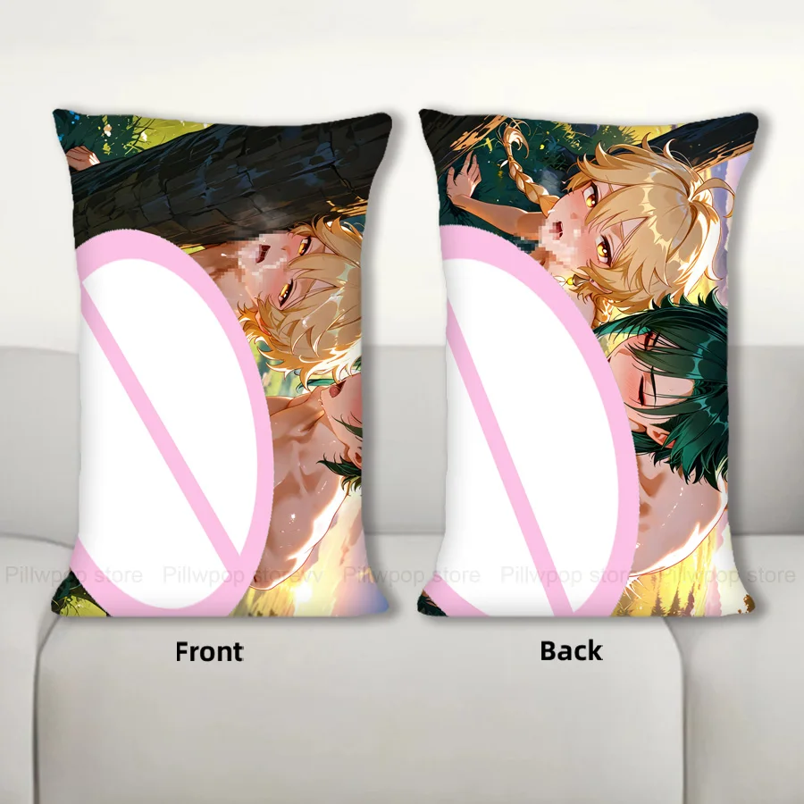 Dakimakura أنيمي شياو x الأثير وسادة للجسم غطاء وسادة أريكة مزدوجة الجانب طباعة رمي كيس وسادة 40X60cm