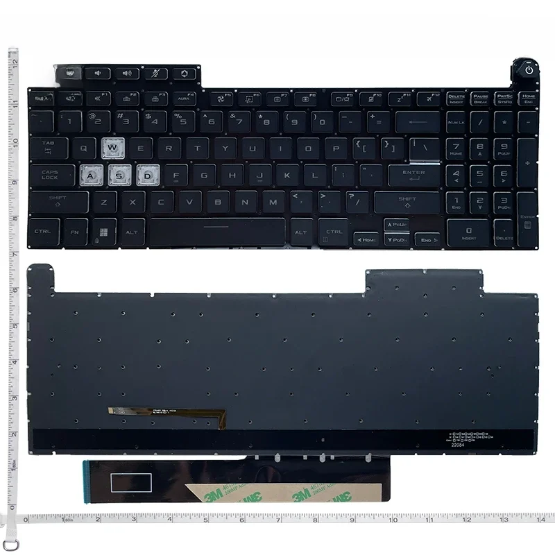 Klawiatura do laptopa US dla ASUS TUF Gaming FX507 FX607 FA507 FA507R FX707 FX517 GA507 FA707R FA617 Z/ZC/ZE/ZM/ZR 2022 2023 rok — zdjęcie produktu 7