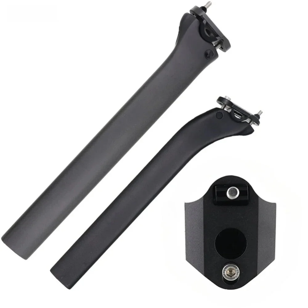 AliExpress ECIOSL Ultralight Carbon Seatpost Rod 340mm New F Bicycle Saddle Compatible 0 Degree 25 Degree Options for Bike Parts