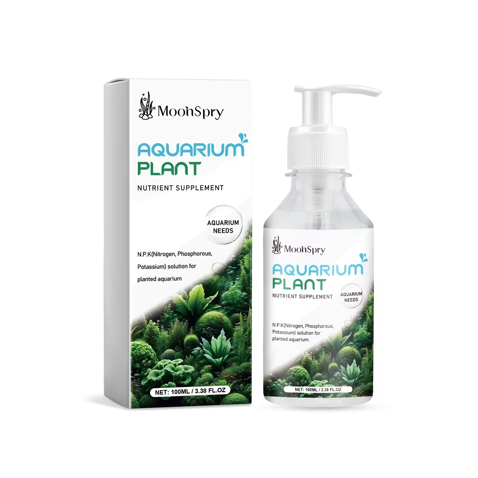 Plant Food Aquarium Fertilizer Aquatic Plant Nutritional Supplement Aquatic Plant Rooting Stimulator Hydroponic Nutrition Liquid