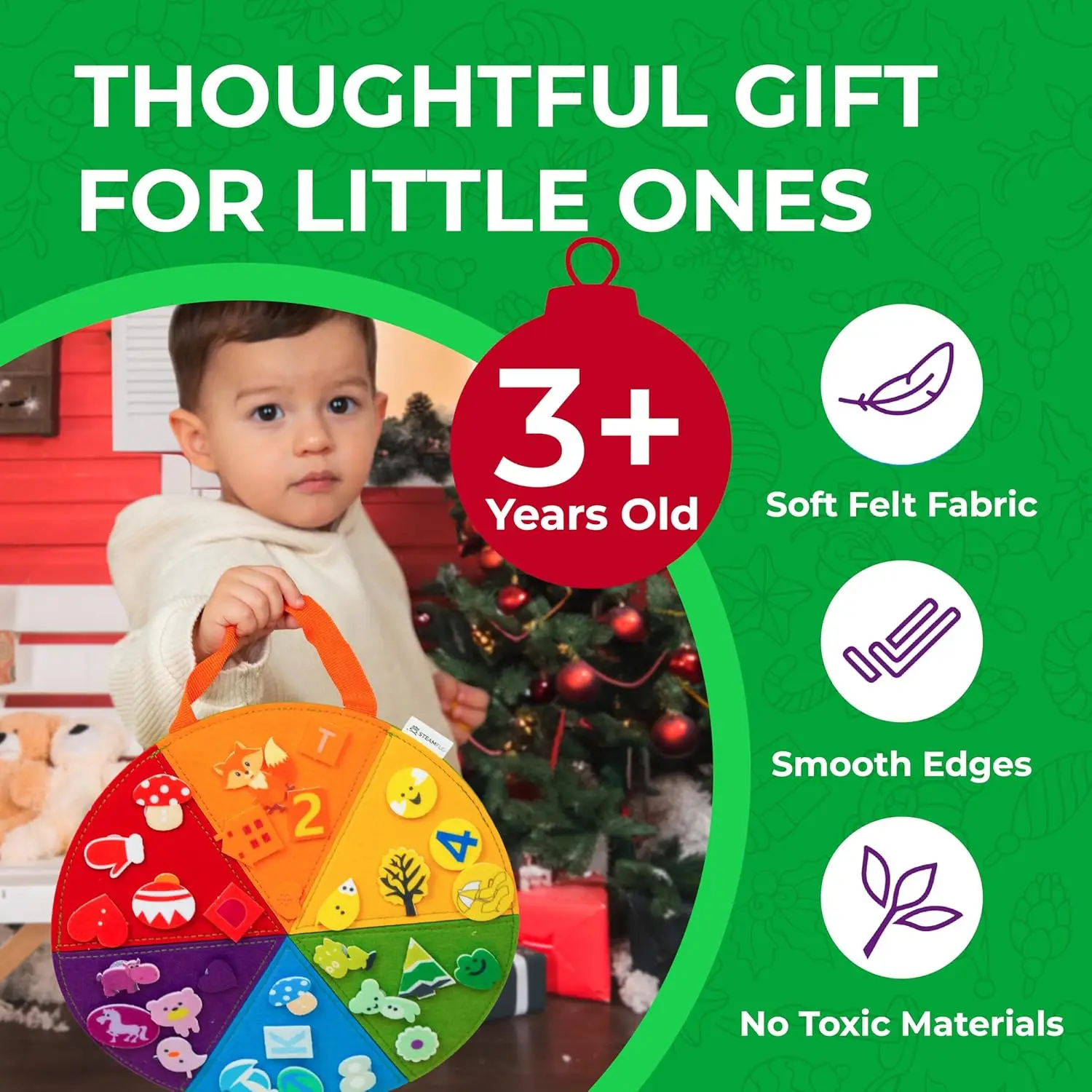 Busy Board for Toddlers Montessori Colors Sorting Sensory Board  Animal Shapes Cognition Early Educational Toys Fine Motor Toys