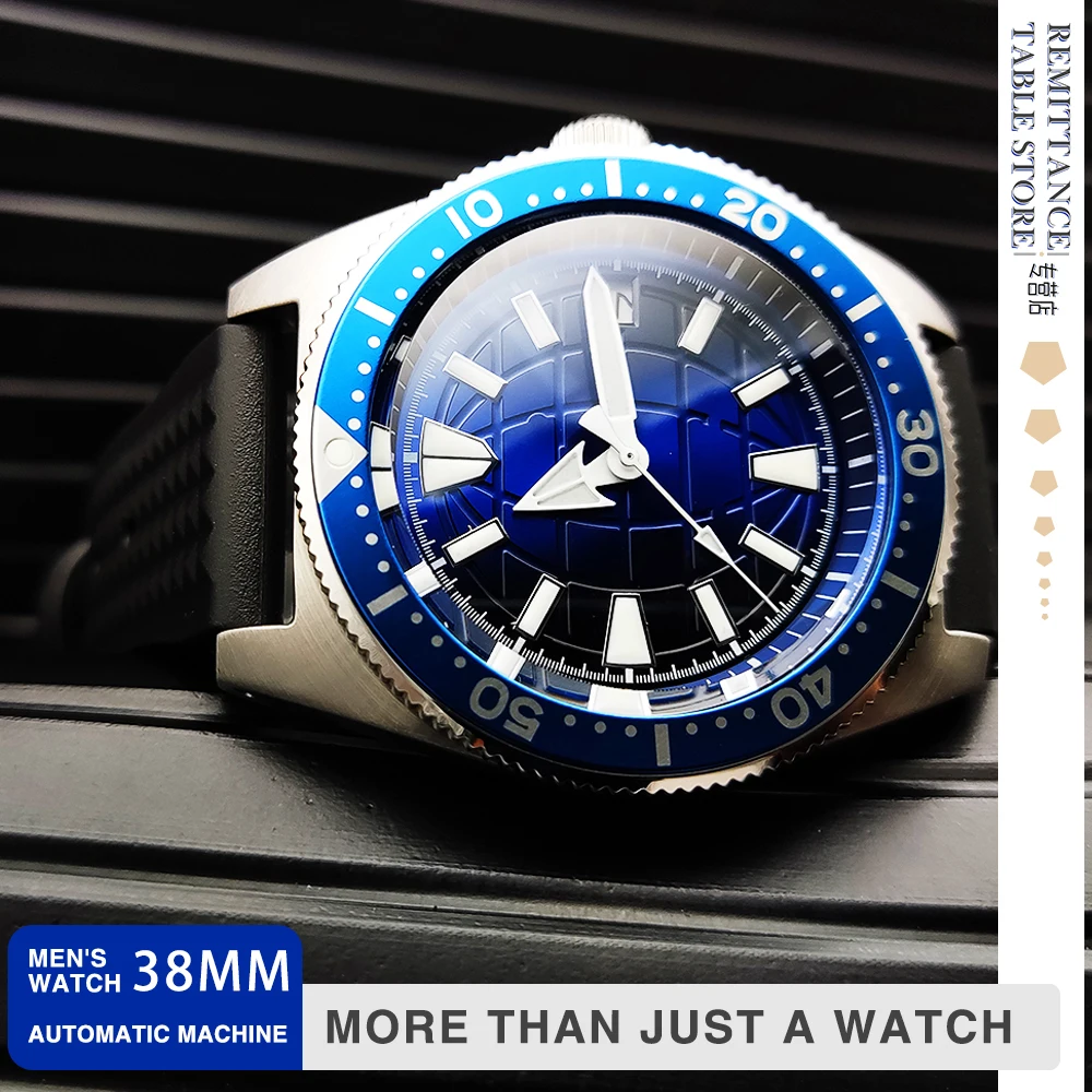 

Luxury 38mm Men's Watch Automatic Japan NH35 Luminous Sapphire Waterproof Fashion Mechanical Watch