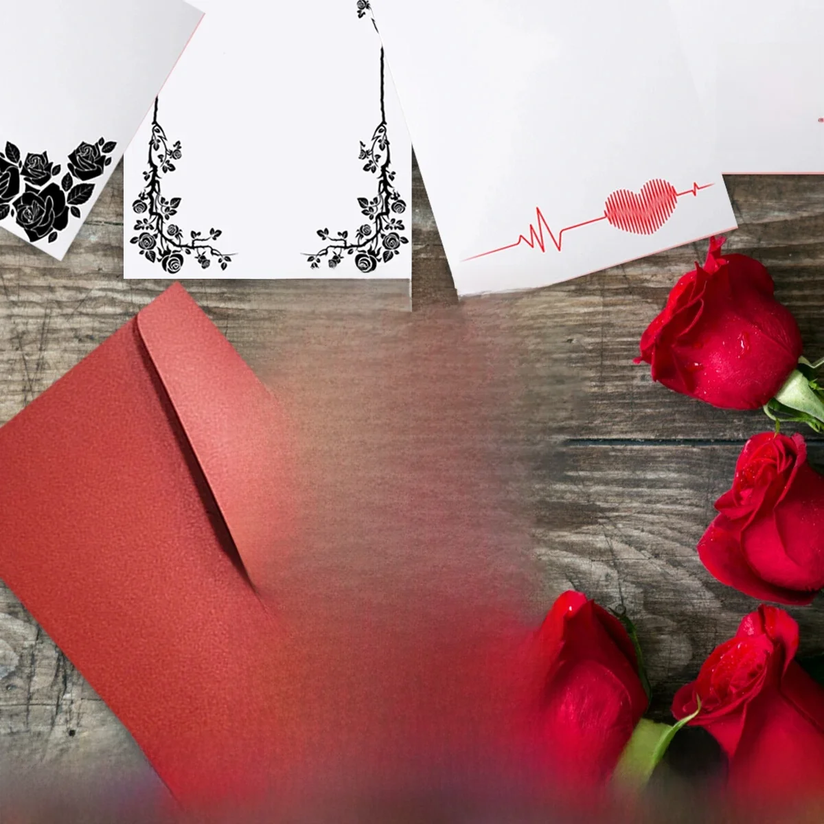 DIY Individuelle Briefumschläge, Valentinstagsbriefe nach Maß, Segensbriefe für Freunde, Druck von Firmendokumenten, Versenden eines Briefes