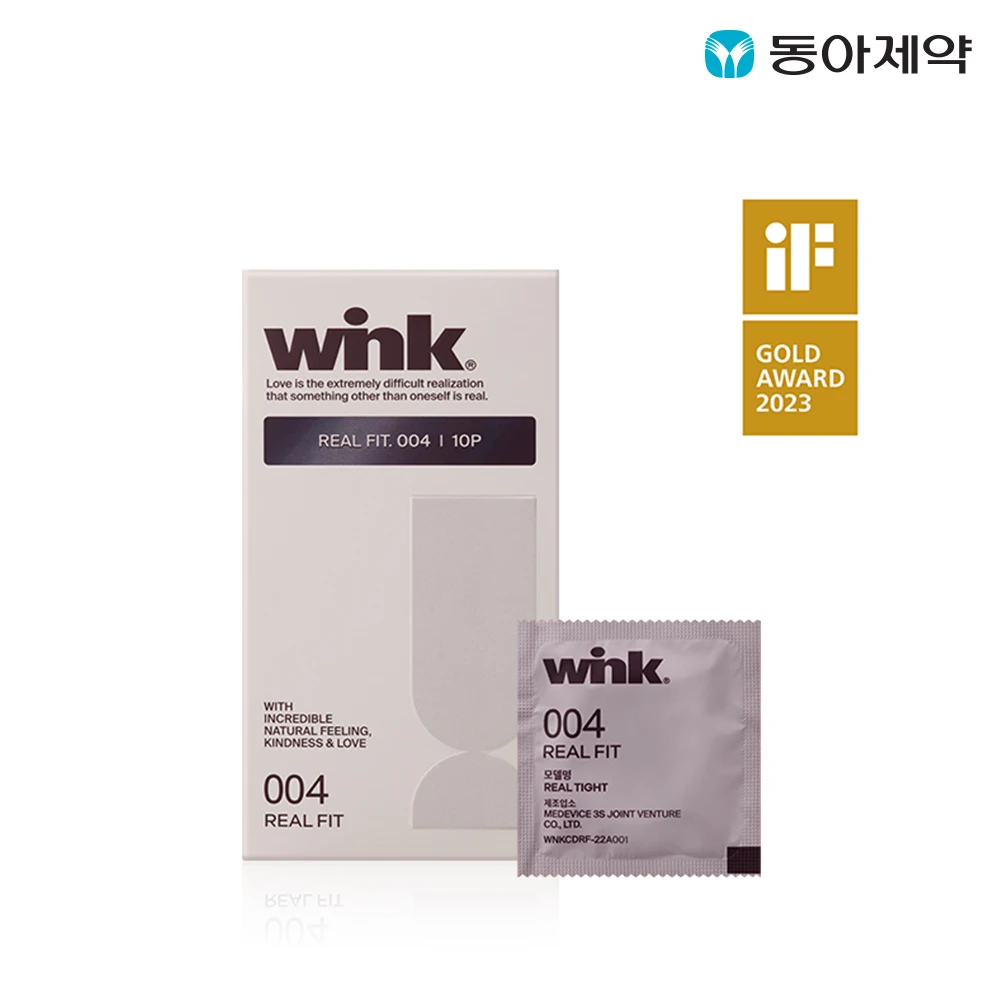 [Dong-A Pharmaceutical] Wink Condom Real Fit 10p