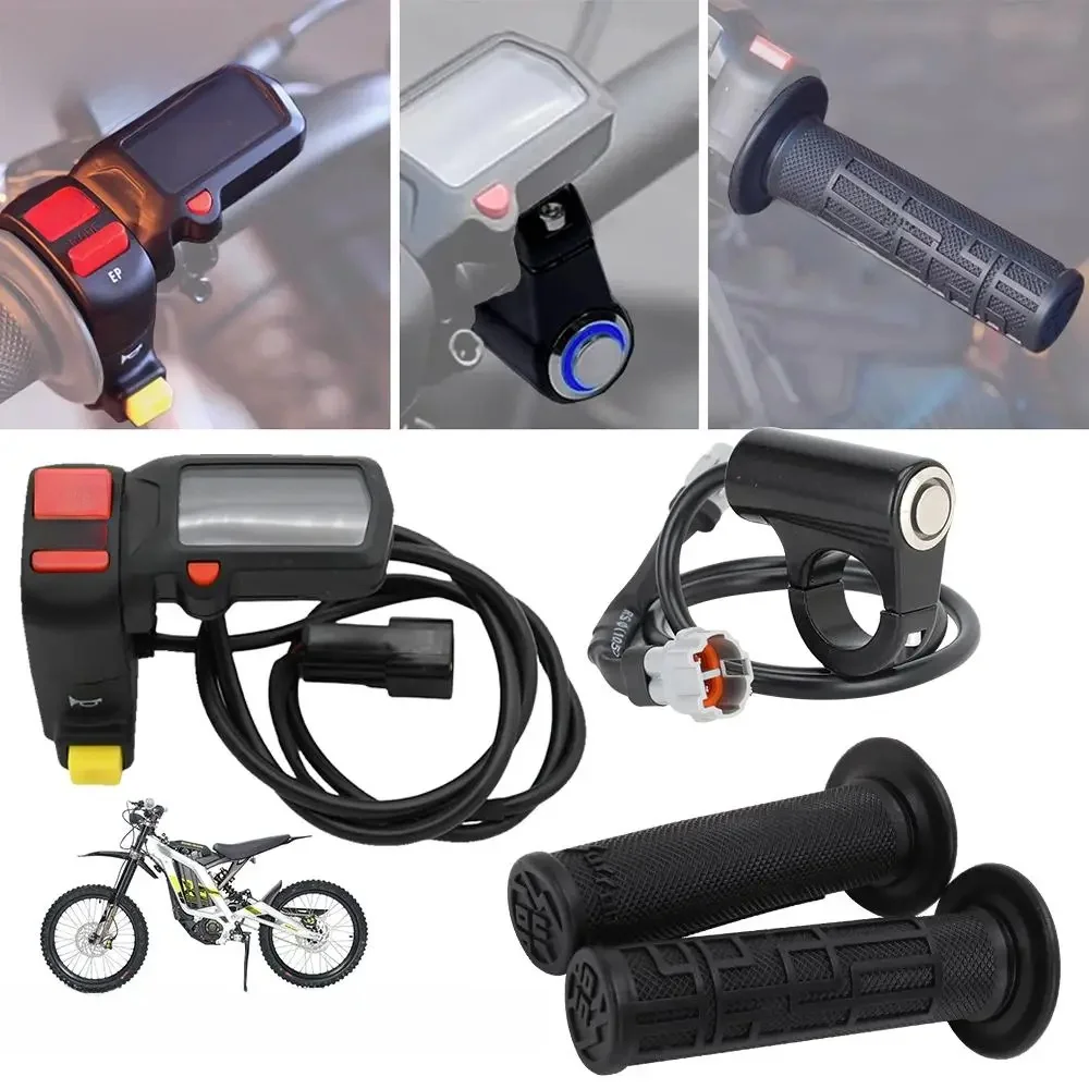 AliExpress JFGRACING For Sur-Ron Hour Meter Speedometer Switch Light Button Grips Kit Motorcycle Accessories For Surron Light Bee Electric Bike Parts
