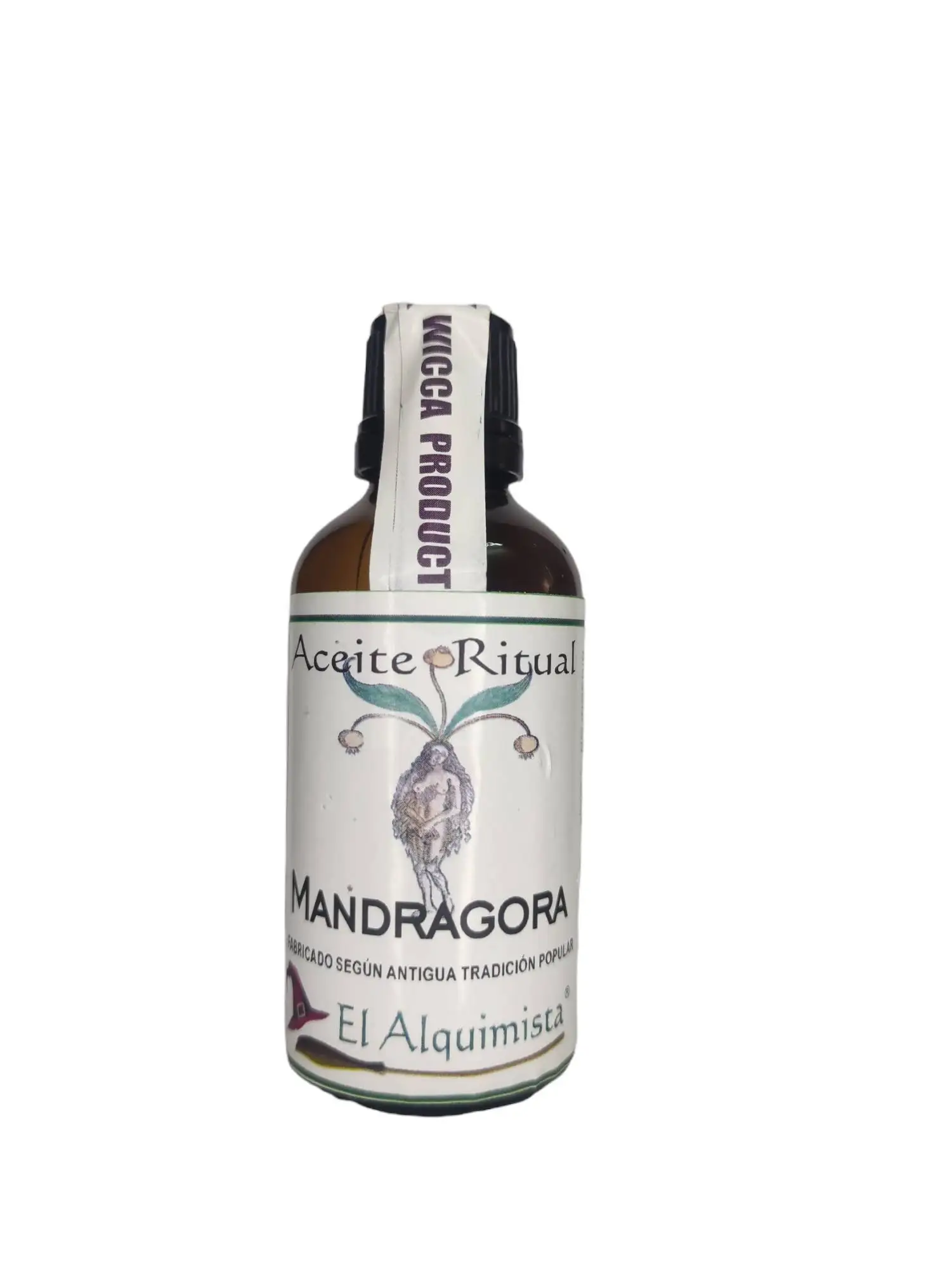 Mandrake oil. Serves to enhance all kinds of magical requests; Health, love, protection, travel, partner, sexuality, work, Fortune, abundance, success, personal power, psychism.