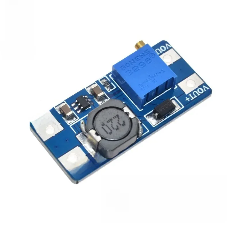 WAVGAT 5 sztuk MT3608 dc-dc przekształtnik Boost wzmacniacz mocy moduł zasilający Boost Step-Up Board maksymalna wydajność 28V 2A dla Arduino — zdjęcie 2