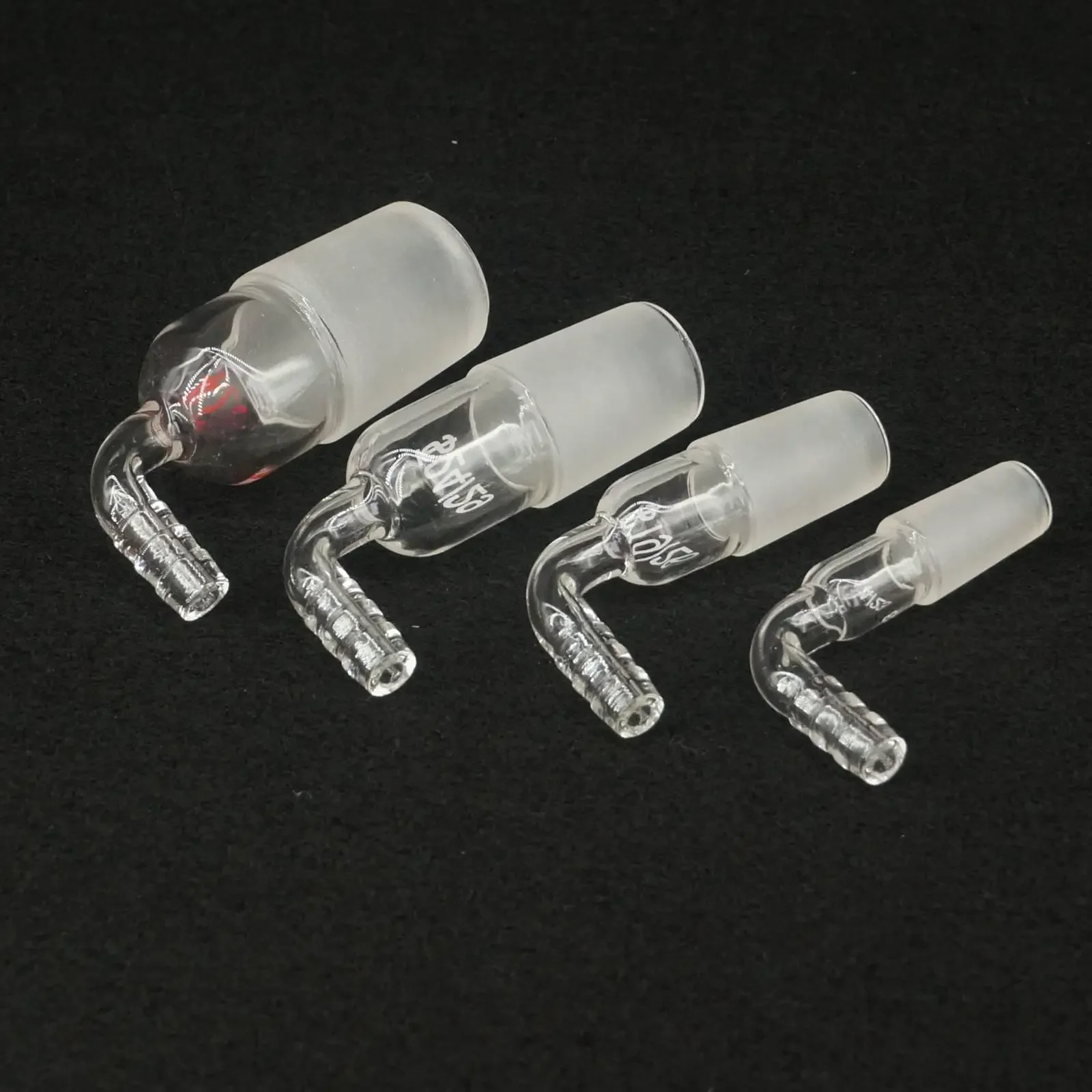 14/23 19/26 24/29 29/32 Złącze 90 stopni Zagięcie 7-8 mm Adapter połączenia wlotowego węża Laboratorium laboratoryjne — zdjęcie produktu 7