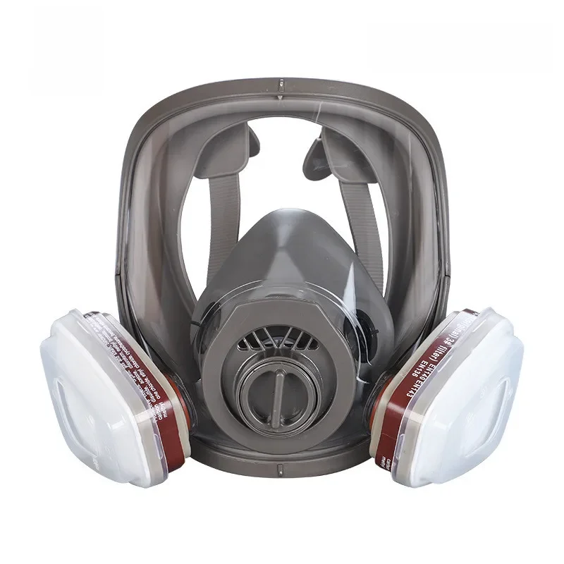 3 Interface 6800 Masker Combinatie 6001/Sjl Filter Met 5n11 Filter Katoen/501 Filter Gasmasker - afbeelding 2