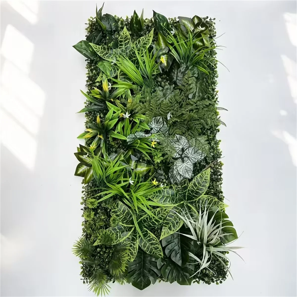 1pc Artificial Greenery Wall Panel Decorative Faux Plant Hedge for Indoor/Outdoor Garden Privacy Fence Backyard & Home Decor
