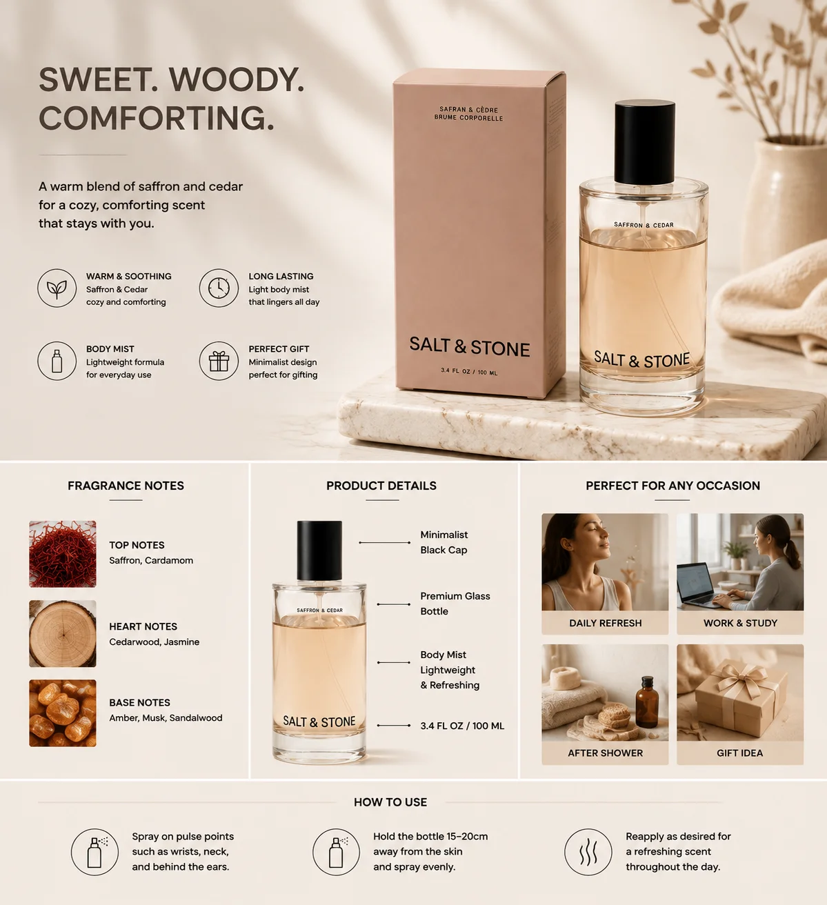 Men Women Perfume Spray Body M - Perfume Fragrance For Women ulasan dan harga