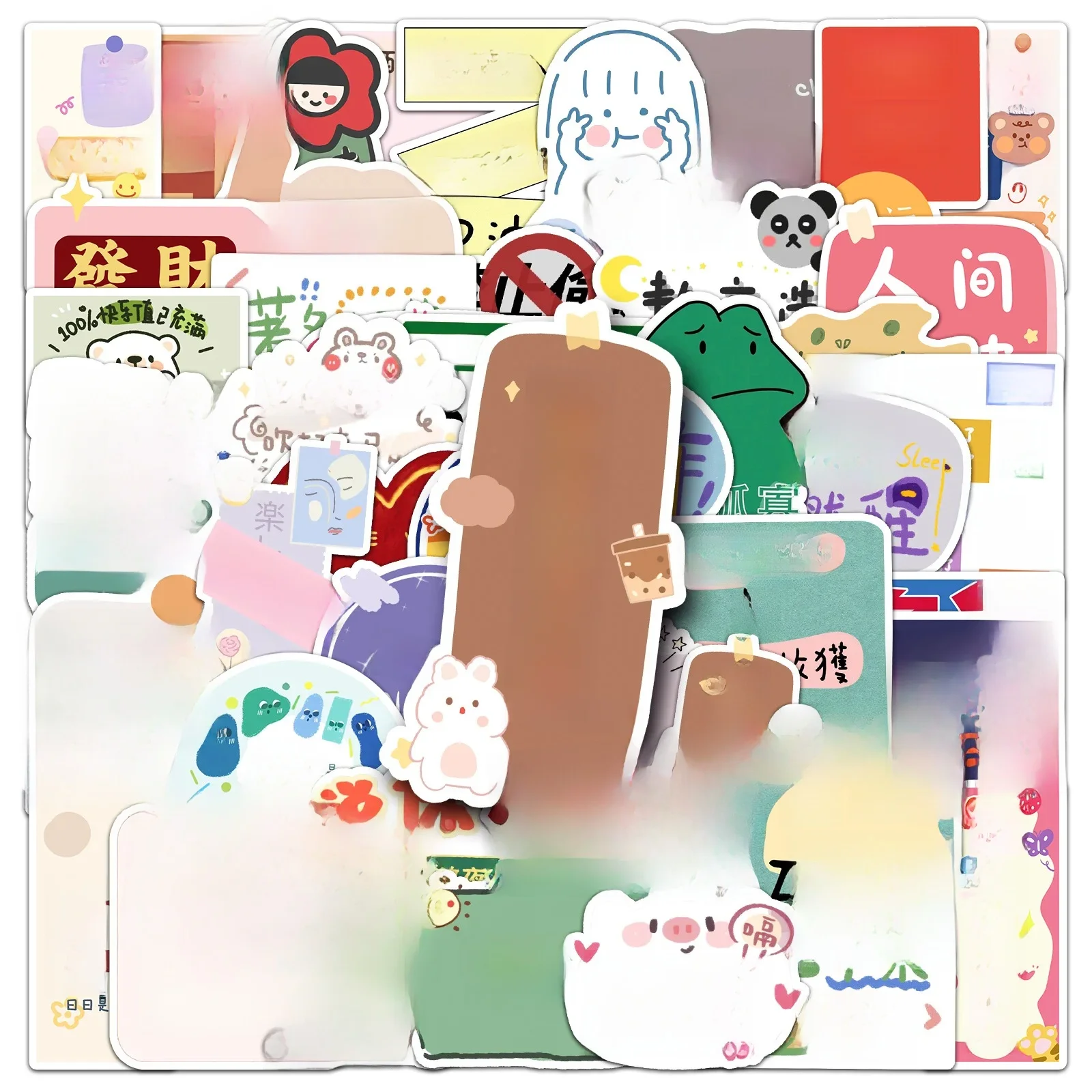 AliExpress GOGOTU 10/30/50PCS Hanzi Graffiti Stickers Chinese Style Sticker Cartoon Decals DIY Luggage Laptop Phone Car Bike Skateboard Kids Toy
