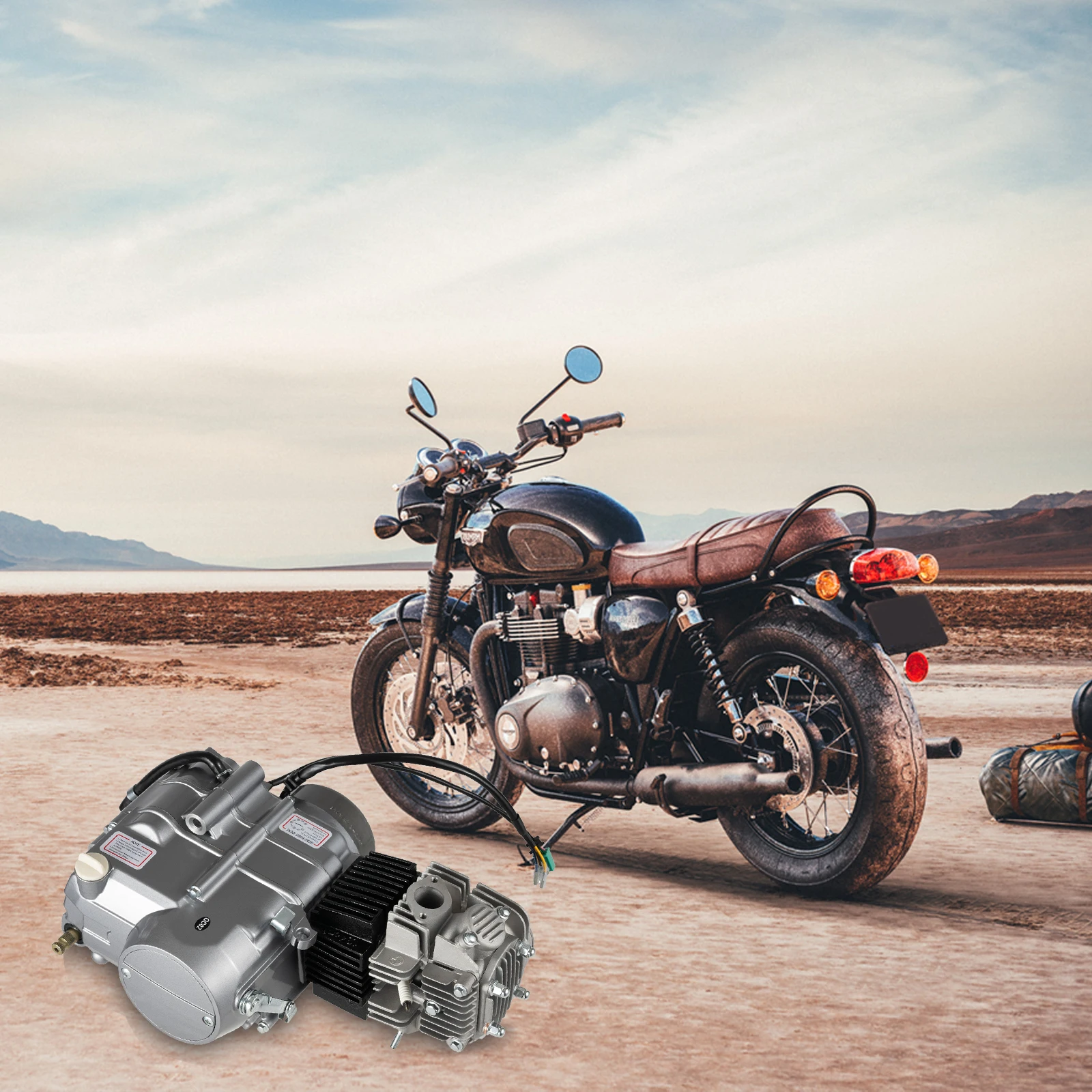 CRF50 125cc اسطوانة واحدة 4 السكتة الدماغية سحب بدء المحرك المحرك ل دراجة الجيب الترابية الصغيرة دراجة الطرق غير الممهدة رباعية Atv 900 مللي