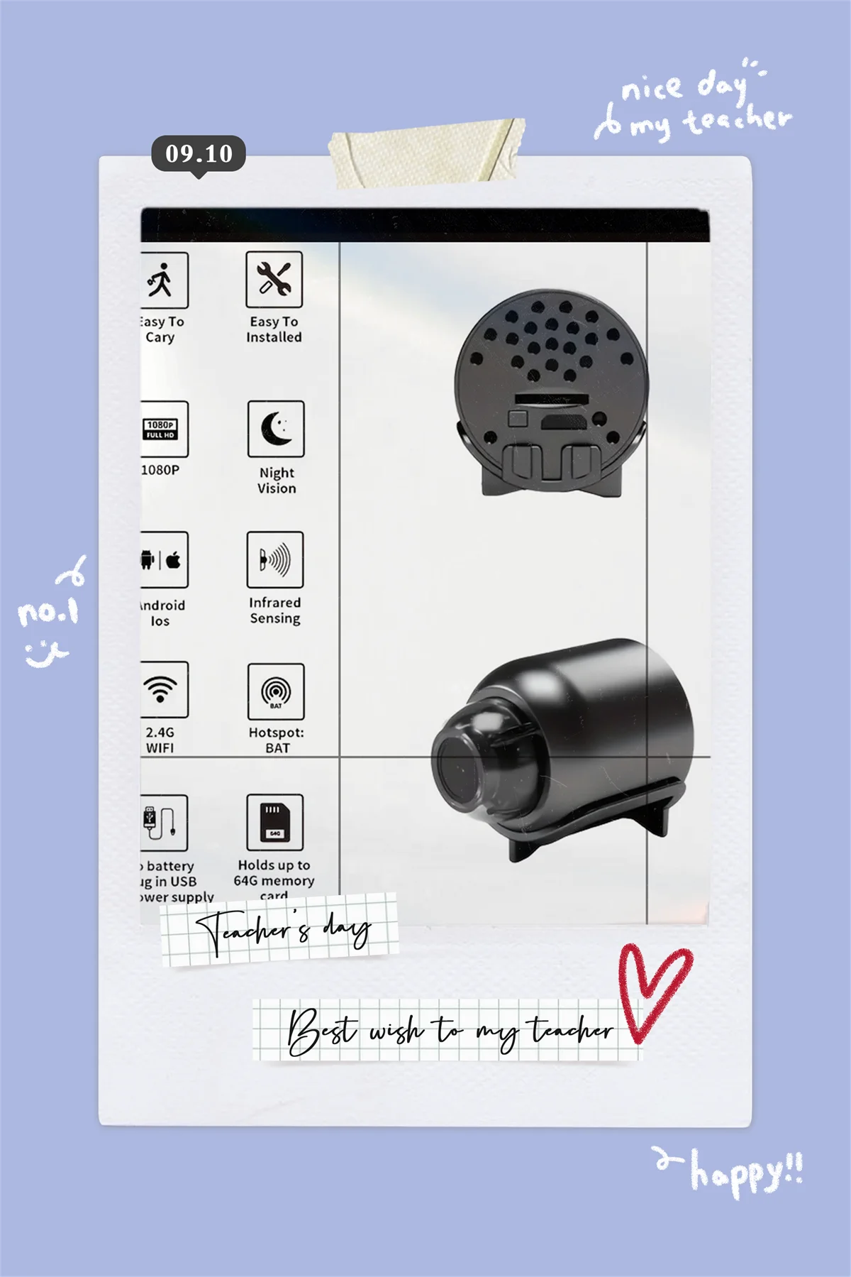 Indoor Security Cam…