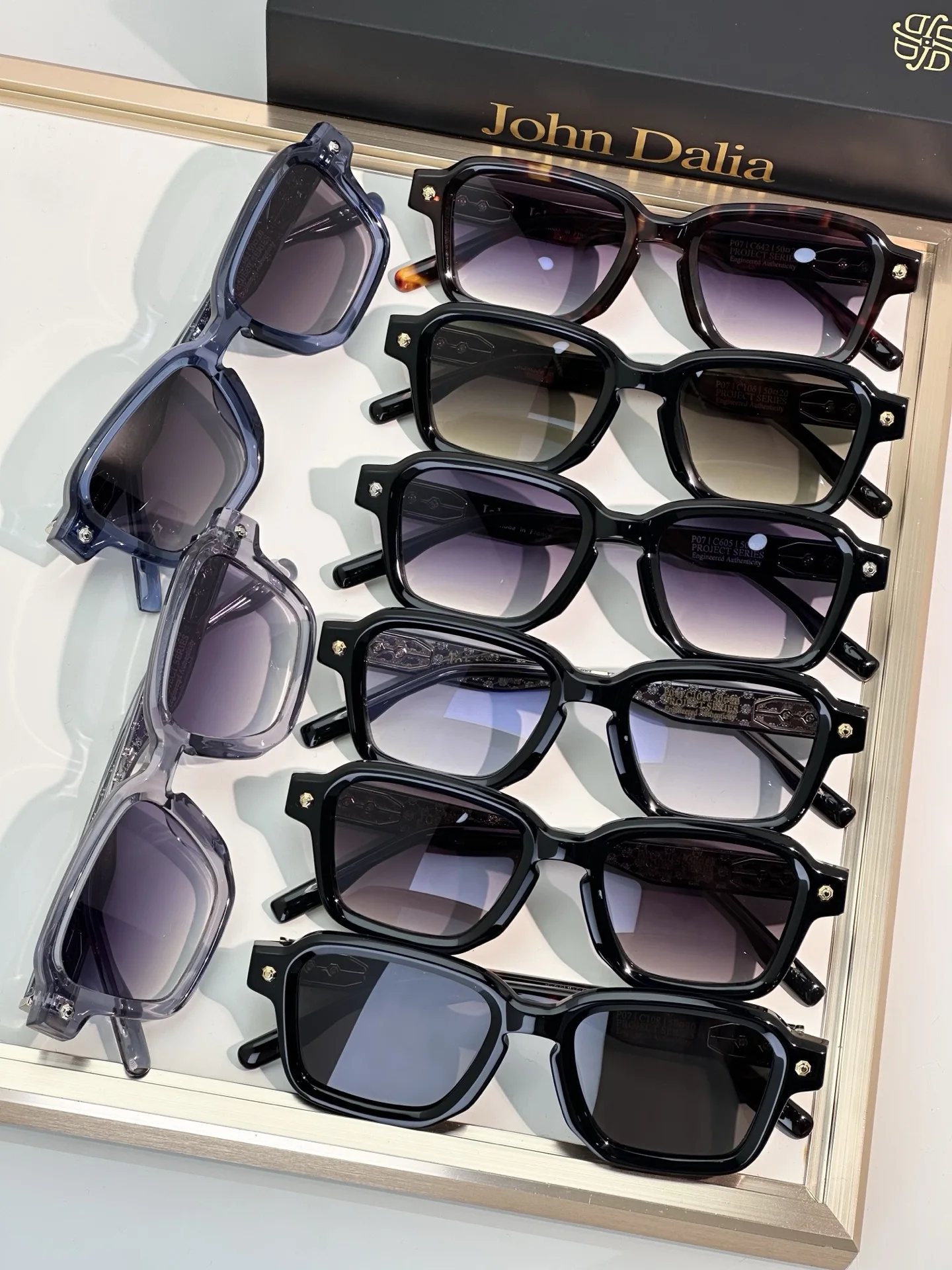 

Солнцезащитные очки JOHN DALIA JD Project Series P07: высококачественные, поляризованные, модные, для мужчин и женщин, с защитой UV400, в коробке