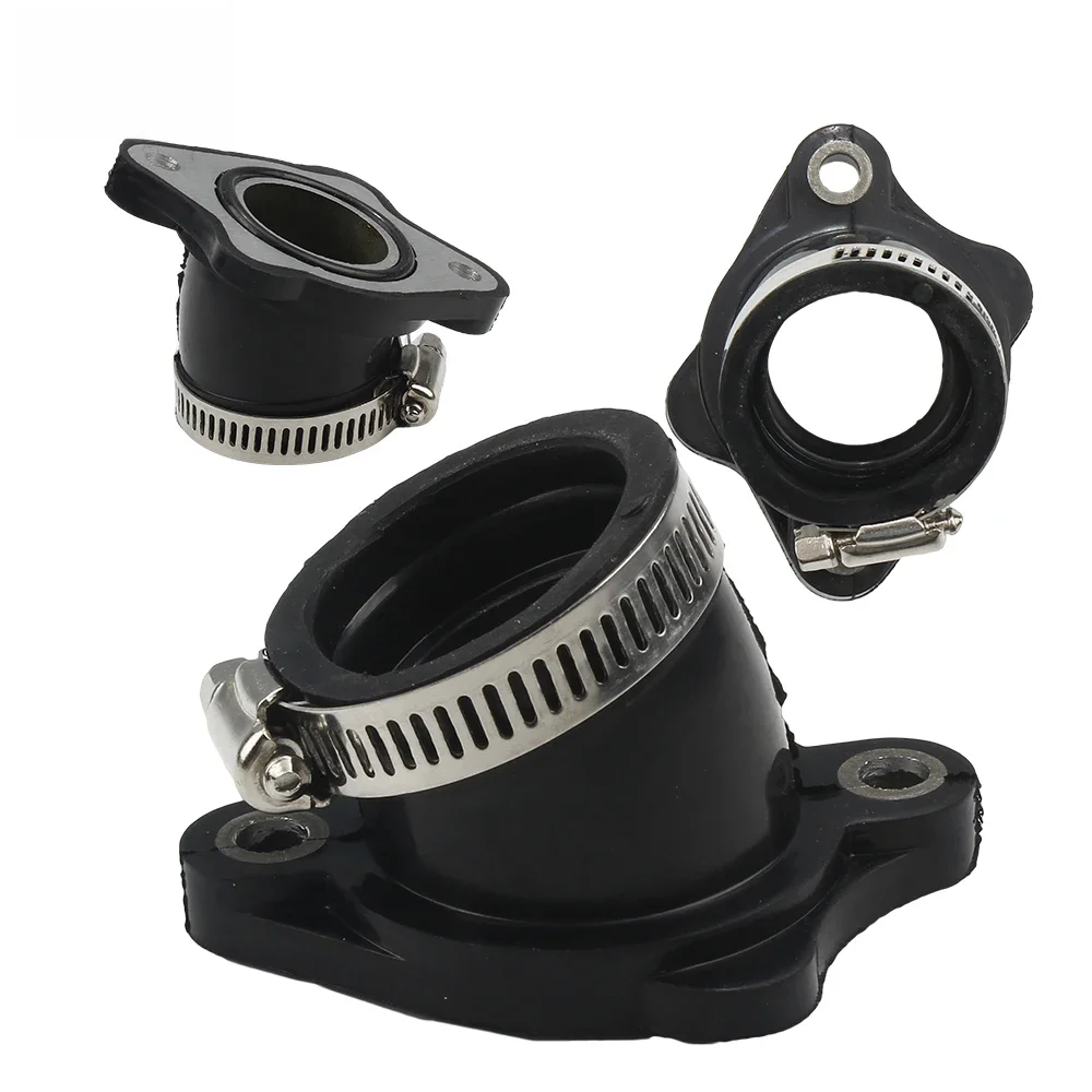 AliExpress PowerMotor Motorcycle Carburetor Rubber Angled Adapter Intake Inlet Pipe for MIKUNI KOSO KEIHIN PE30mm Motocross Pit Bike Racing Super Moto