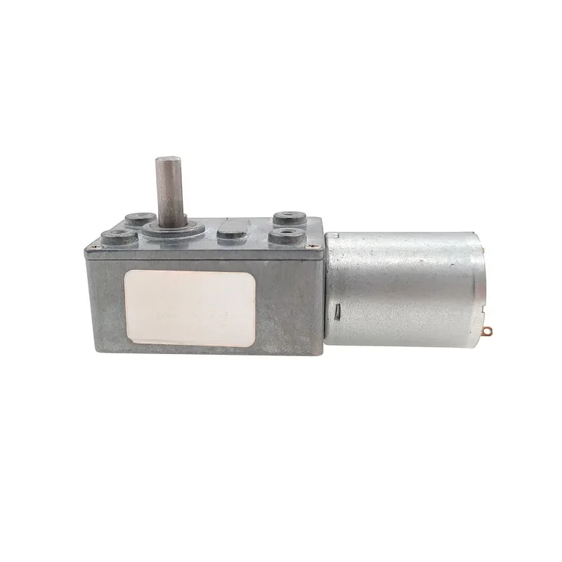 ZGY370 Wormwielmotor JGY370 4632 DC 6 V 12 V 24 V Hoog Koppel Worm Omkeerbaar Turbo Metal geared Versnellingsbak Reducer - afbeelding 2