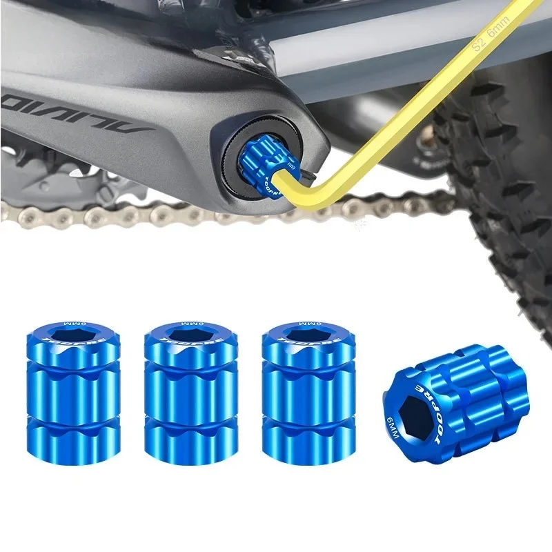 AliExpress TOOPRE One-Piece Hollow Plum Blossom Crank Cover Removal Tool Mountain Road Bicycle Aluminum Alloy Crankset Wrench
