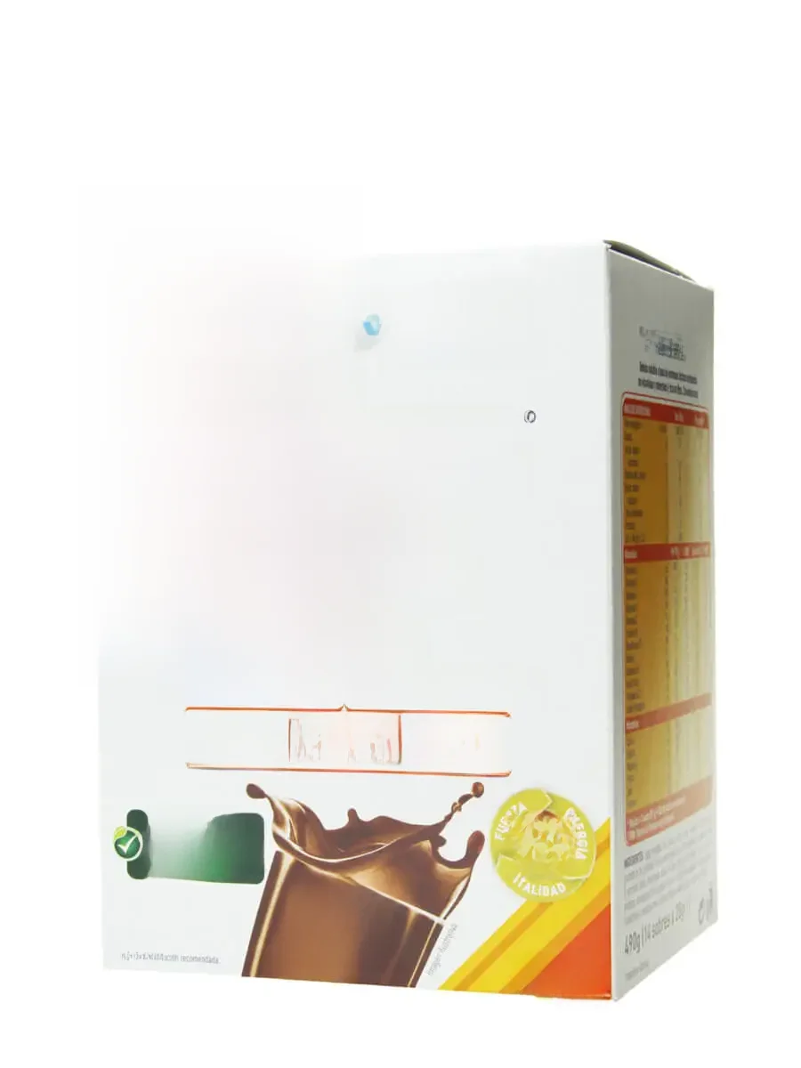 Meritene-Fibra Força e Vitalidade, Sabor Chocolate, Suplemento Alimentar, Probióticos, 14 Saquetas